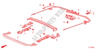 SCIVOLAMENTO TETTO per Honda ACCORD 2.2 EXECUTIVE-H 4 Porte 6 velocità manuale 2012