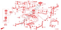 SERBATOIO COMBUSTIBILE(DIESEL) per Honda ACCORD 2.2 EXECUTIVE 4 Porte 5 velocità automatico 2012