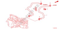 TUBO ACQUA(2.4L)(LH) per Honda ACCORD 2.4 S 4 Porte 6 velocità manuale 2012