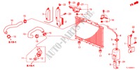 TUBO RADIATORE/SERBATOIO DI RISERVA(2.4L) per Honda ACCORD 2.4 EXECUTIVE 4 Porte 6 velocità manuale 2012