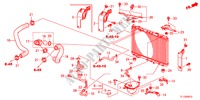 TUBO RADIATORE/SERBATOIO DI RISERVA(DIESEL) per Honda ACCORD 2.2 TYPE S-H 4 Porte 6 velocità manuale 2012