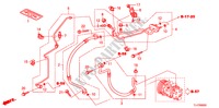 ARIA CONDIZIONATA (TUBI/CONDOTTI) (2.0L) (LH) per Honda ACCORD TOURER 2.0 ELEGANCE 5 Porte 6 velocità manuale 2009