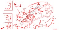 BARDATURA FILO(1) (LH) per Honda ACCORD TOURER 2.4 TYPE S 5 Porte 6 velocità manuale 2009