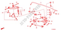 BRACCIO INFERIORE POST. per Honda ACCORD TOURER 2.2 ELEGANCE 5 Porte 6 velocità manuale 2009