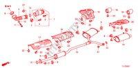 CONDOTTO SCARICO(2.4L) per Honda ACCORD TOURER 2.4 S 5 Porte 6 velocità manuale 2009