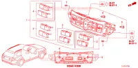 CONTROLLO RISCALDATORE per Honda ACCORD TOURER 2.0 COMFORT 5 Porte 6 velocità manuale 2009