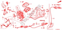 LEVA SELEZIONE(RH) per Honda ACCORD TOURER 2.2 EX 5 Porte 5 velocità automatico 2009