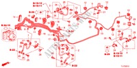 LINEE FRENO(VSA) (DIESEL) (LH) per Honda ACCORD TOURER 2.2 ELEGANCE 5 Porte 6 velocità manuale 2009