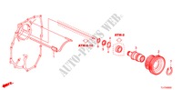 NEUTRALE ALBERO per Honda ACCORD TOURER 2.4 TYPE S 5 Porte 5 velocità automatico 2009