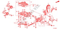 POMPA OLIO(DIESEL) per Honda ACCORD TOURER 2.2 ES-GT 5 Porte 6 velocità manuale 2009