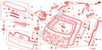PORTELLONE(ALIMENTO) per Honda ACCORD TOURER 2.4 TYPE S 5 Porte 6 velocità manuale 2009