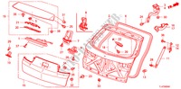 PORTELLONE per Honda ACCORD TOURER 2.2 ELEGANCE 5 Porte 6 velocità manuale 2009