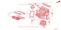 SOFFIATORE RISCALDATORE(LH) per Honda ACCORD TOURER 2.0 COMFORT 5 Porte 6 velocità manuale 2009