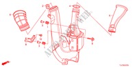 TUBO IMMISSIONE ARIA (DIESEL) (1) per Honda ACCORD TOURER 2.2 EX 5 Porte 6 velocità manuale 2009