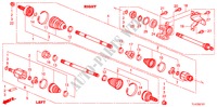 ALBERO AVVIAMENTO ANT./ALBERO MEZZO(2.4L) per Honda ACCORD TOURER 2.4 S 5 Porte 6 velocità manuale 2011