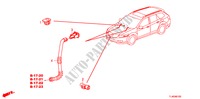 ARIA CONDIZIONATA/RISCALDATORE(SENSORE) per Honda ACCORD TOURER 2.2 TYPE S-H 5 Porte 6 velocità manuale 2011