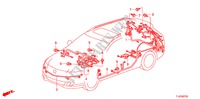 BARDATURA FILO(2)(LH) per Honda ACCORD TOURER 2.2 EXECUTIVE 5 Porte 5 velocità automatico 2011