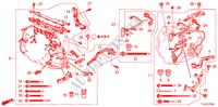 BARDATURA FILO MOTORE(DIESEL) per Honda ACCORD TOURER 2.2 TYPE S-H 5 Porte 6 velocità manuale 2011
