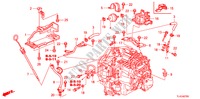 CALIBRO LIVELLO OLIO/CONDOTTO ATF per Honda ACCORD TOURER 2.4 TYPE S 5 Porte 5 velocità automatico 2011