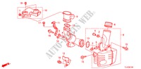 CAMERA RISONATORE(2.4L) per Honda ACCORD TOURER 2.4 TYPE S 5 Porte 6 velocità manuale 2010