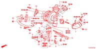 CARICATORE TURBO(DIESEL) per Honda ACCORD TOURER 2.2 EX 5 Porte 5 velocità automatico 2011