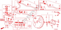 CILINDRO MAESTRO FRENO/ALIMENTO MAESTRO(LH) per Honda ACCORD TOURER 2.4 EXECUTIVE 5 Porte 6 velocità manuale 2010