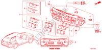 CONTROLLO RISCALDATORE per Honda ACCORD TOURER 2.2 TYPE S-H 5 Porte 6 velocità manuale 2011