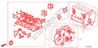 KIT GUARNIZIONE(DIESEL) per Honda ACCORD TOURER 2.2 TYPE S-H 5 Porte 6 velocità manuale 2011
