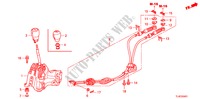 LEVA CAMBIO(DIESEL) per Honda ACCORD TOURER 2.2 EXECUTIVE-H 5 Porte 6 velocità manuale 2011