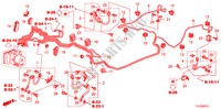 LINEE FRENO(VSA)(DIESEL)(RH) per Honda ACCORD TOURER 2.2 EX-H 5 Porte 6 velocità manuale 2011