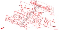 MOLTEPLICE ASPIRAZIONE(DIESEL) per Honda ACCORD TOURER 2.2 EX-H 5 Porte 6 velocità manuale 2010