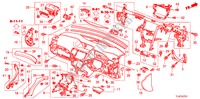 PANNELLO STRUMENTI(RH) per Honda ACCORD TOURER 2.2 EX 5 Porte 5 velocità automatico 2011