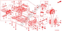 POMPA OLIO(2.4L) per Honda ACCORD TOURER 2.4 EXECUTIVE 5 Porte 6 velocità manuale 2010