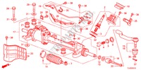SCATOLA INGRANAGGIO P.S.(EPS)(LH) per Honda ACCORD TOURER 2.0 ELEGANCE 5 Porte 5 velocità automatico 2011