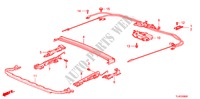SCIVOLAMENTO TETTO per Honda ACCORD TOURER 2.2 EXECUTIVE 5 Porte 6 velocità manuale 2011