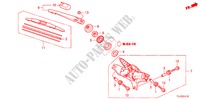 TERGICRISTALLO POSTERIORE per Honda ACCORD TOURER 2.2 EXECUTIVE 5 Porte 5 velocità automatico 2011
