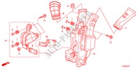 TUBO IMMISSIONE ARIA(DIESEL) per Honda ACCORD TOURER 2.2 EX 5 Porte 5 velocità automatico 2011