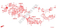 VALVOLA EGR(DIESEL) per Honda ACCORD TOURER 2.2 TYPE S-H 5 Porte 6 velocità manuale 2011