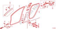 ABBELLIMENTO PILASTRO(RH) per Honda ACCORD TOURER 2.0 ES 5 Porte 6 velocità manuale 2012