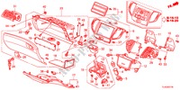 ABBELLIMENTO STRUMENTI(LATO PASSEGGERO)(RH) per Honda ACCORD TOURER 2.0 ES 5 Porte 6 velocità manuale 2012