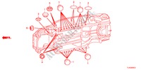 ANELLO DI TENUTA(INFERIORE) per Honda ACCORD TOURER 2.4 TYPE S 5 Porte 5 velocità automatico 2012