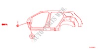 ANELLO DI TENUTA(LATO) per Honda ACCORD TOURER 2.2 EX 5 Porte 5 velocità automatico 2012