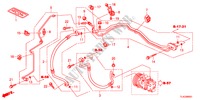 ARIA CONDIZIONATA(TUBI/CONDOTTI)(2.0L)(RH) per Honda ACCORD TOURER 2.0 ES 5 Porte 6 velocità manuale 2012