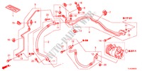 ARIA CONDIZIONATA(TUBI/CONDOTTI)(2.4L)(RH) per Honda ACCORD TOURER 2.4 S 5 Porte 5 velocità automatico 2012