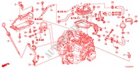 CALIBRO LIVELLO OLIO/CONDOTTO ATF(2) per Honda ACCORD TOURER 2.4 S 5 Porte 5 velocità automatico 2012