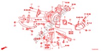CARICATORE TURBO(DIESEL) per Honda ACCORD TOURER 2.2 EXECUTIVE 5 Porte 6 velocità manuale 2012