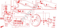 CILINDRO MAESTRO FRENO/ALIMENTO MAESTRO(LH) per Honda ACCORD TOURER 2.2 EXECUTIVE 5 Porte 5 velocità automatico 2012