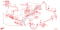 CILINDRO MAESTRO INNESTO(RH) per Honda ACCORD TOURER 2.4 S 5 Porte 6 velocità manuale 2012