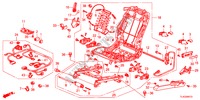 COMP. SEDILE ANT.(S.)(SEDILE ALIMENTO PIENO)(2) per Honda ACCORD TOURER 2.2 EX 5 Porte 6 velocità manuale 2012