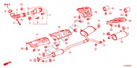 CONDOTTO SCARICO(2.4L) per Honda ACCORD TOURER 2.4 EXECUTIVE 5 Porte 6 velocità manuale 2012